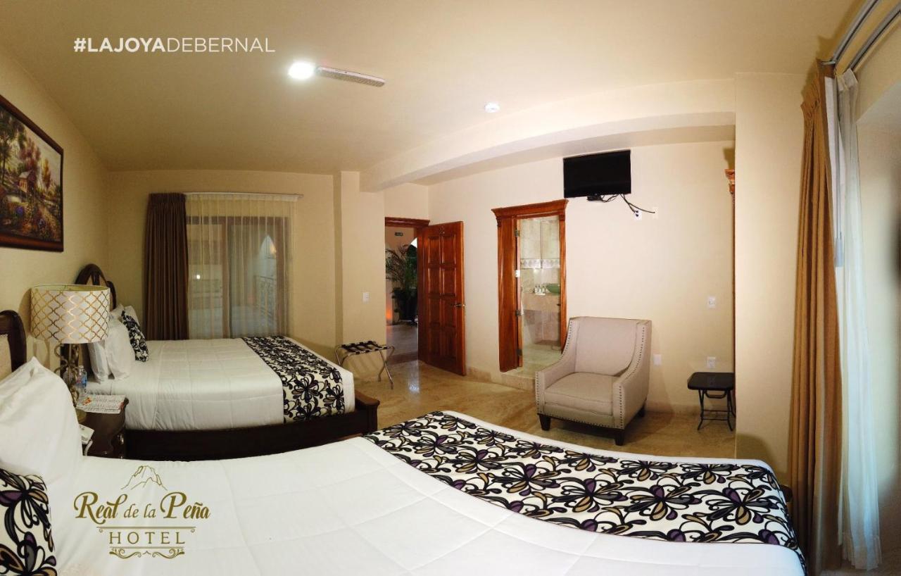 Hotel Real De La Pena ベルナル エクステリア 写真