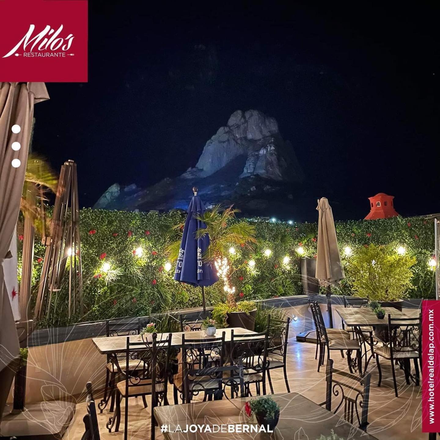 Hotel Real De La Pena ベルナル エクステリア 写真