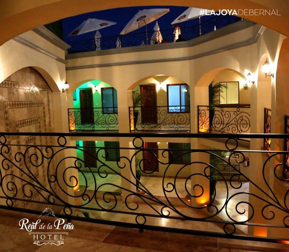 Hotel Real De La Pena ベルナル エクステリア 写真