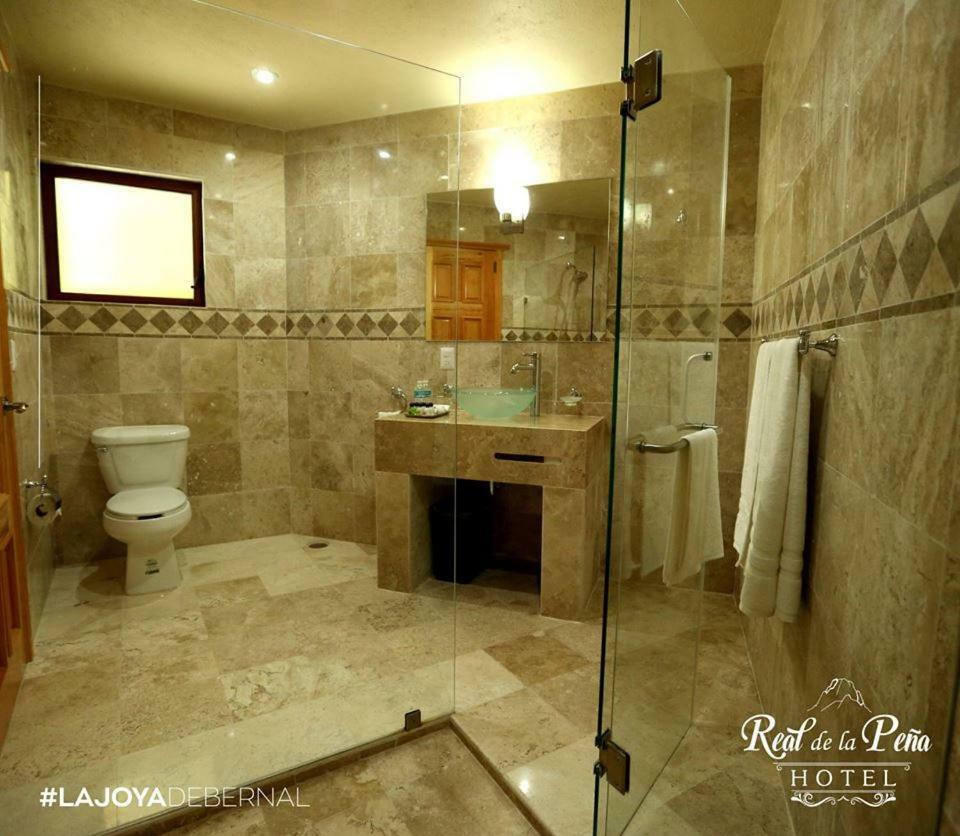 Hotel Real De La Pena ベルナル エクステリア 写真