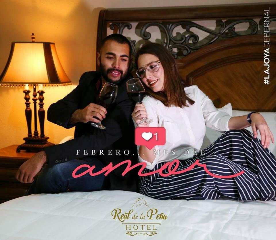 Hotel Real De La Pena ベルナル エクステリア 写真
