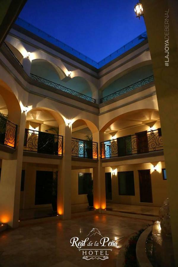 Hotel Real De La Pena ベルナル エクステリア 写真